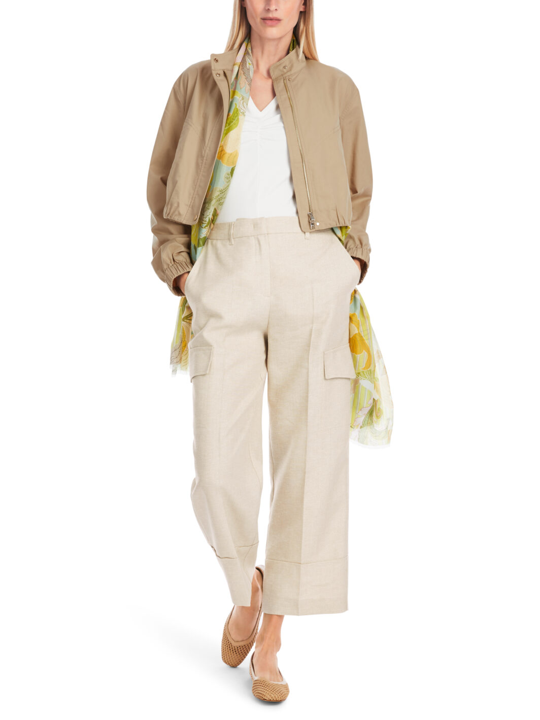 Marc Cain Kurze Jacke mit Stehkragen – Bild 2