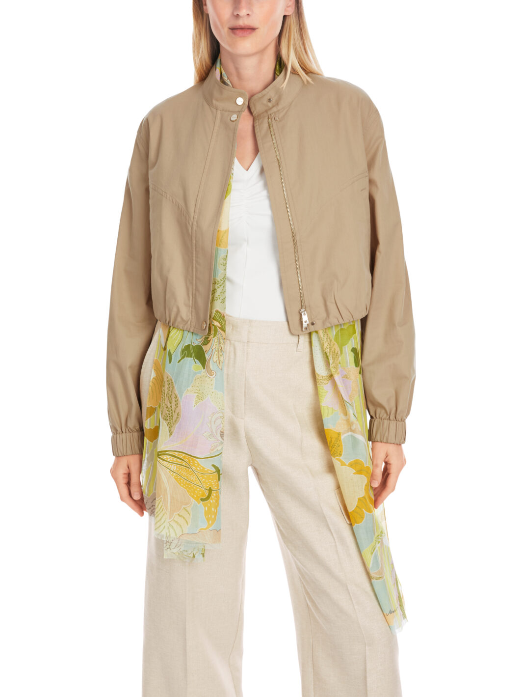 Marc Cain Kurze Jacke mit Stehkragen – Bild 7
