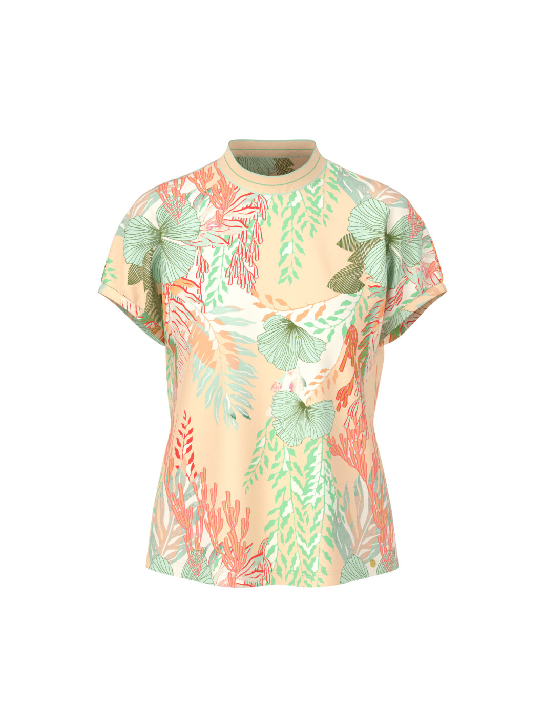Marc Cain T-Shirt mit floralem Print