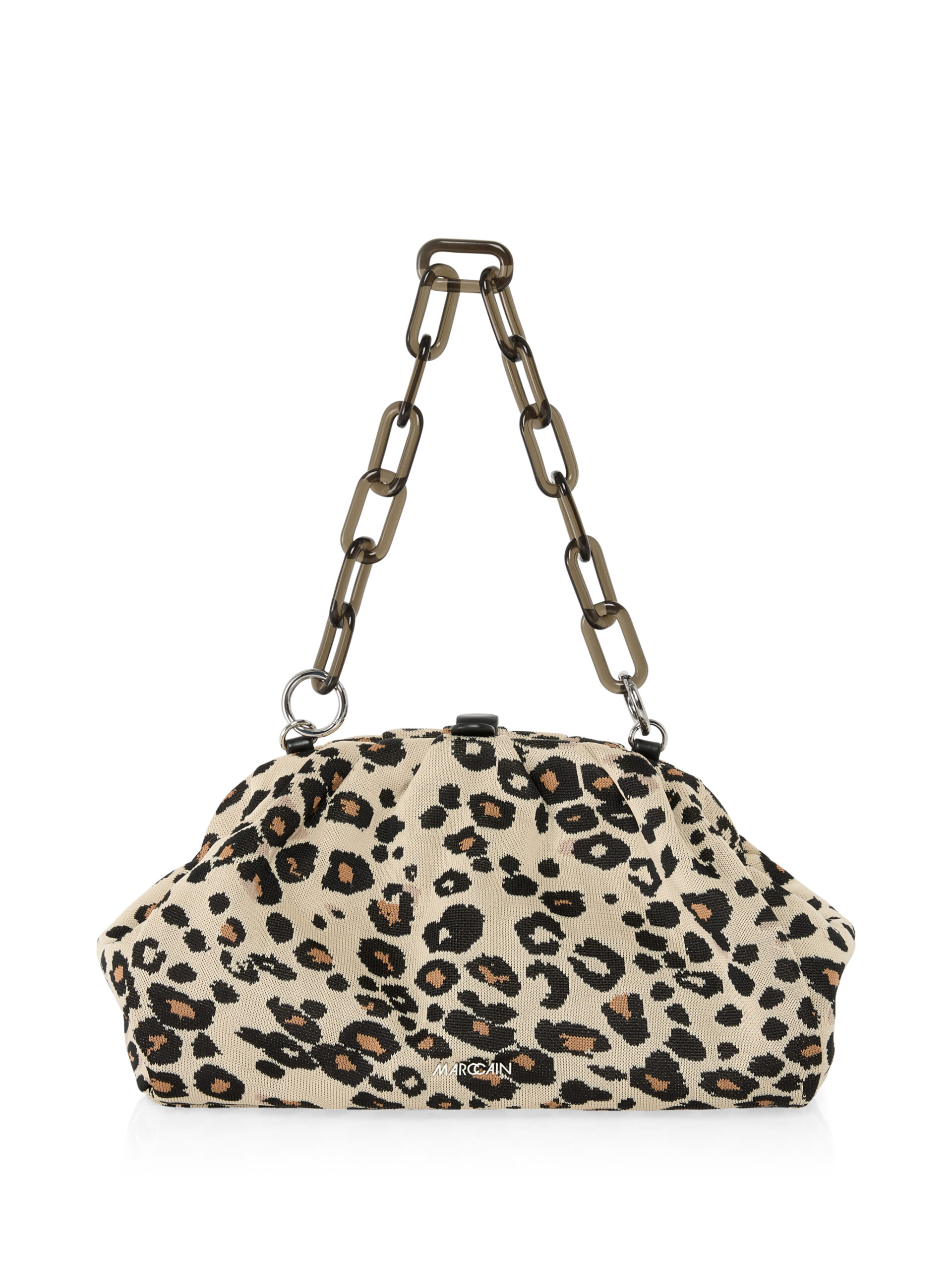 Marc Cain Gestrickte Clutch mit Leo Muster