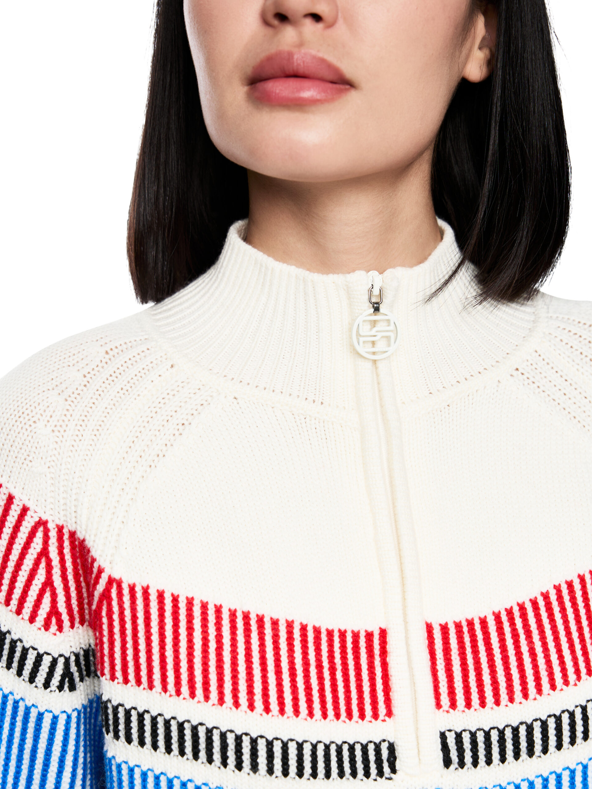 Marc Cain Grobstrickpullover aus reiner Wolle – Bild 4