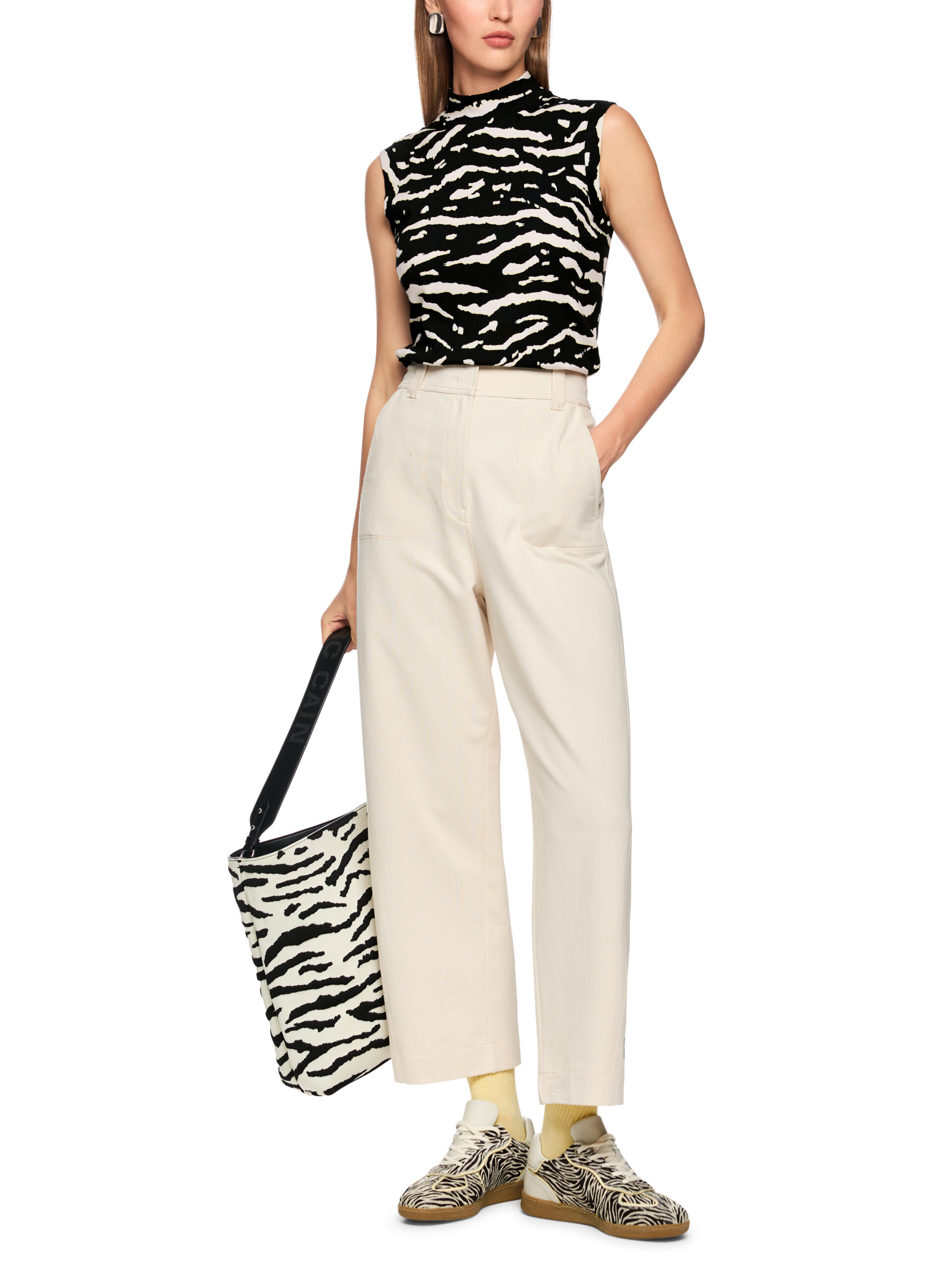 Marc Cain Top mit Animal Print – Bild 2