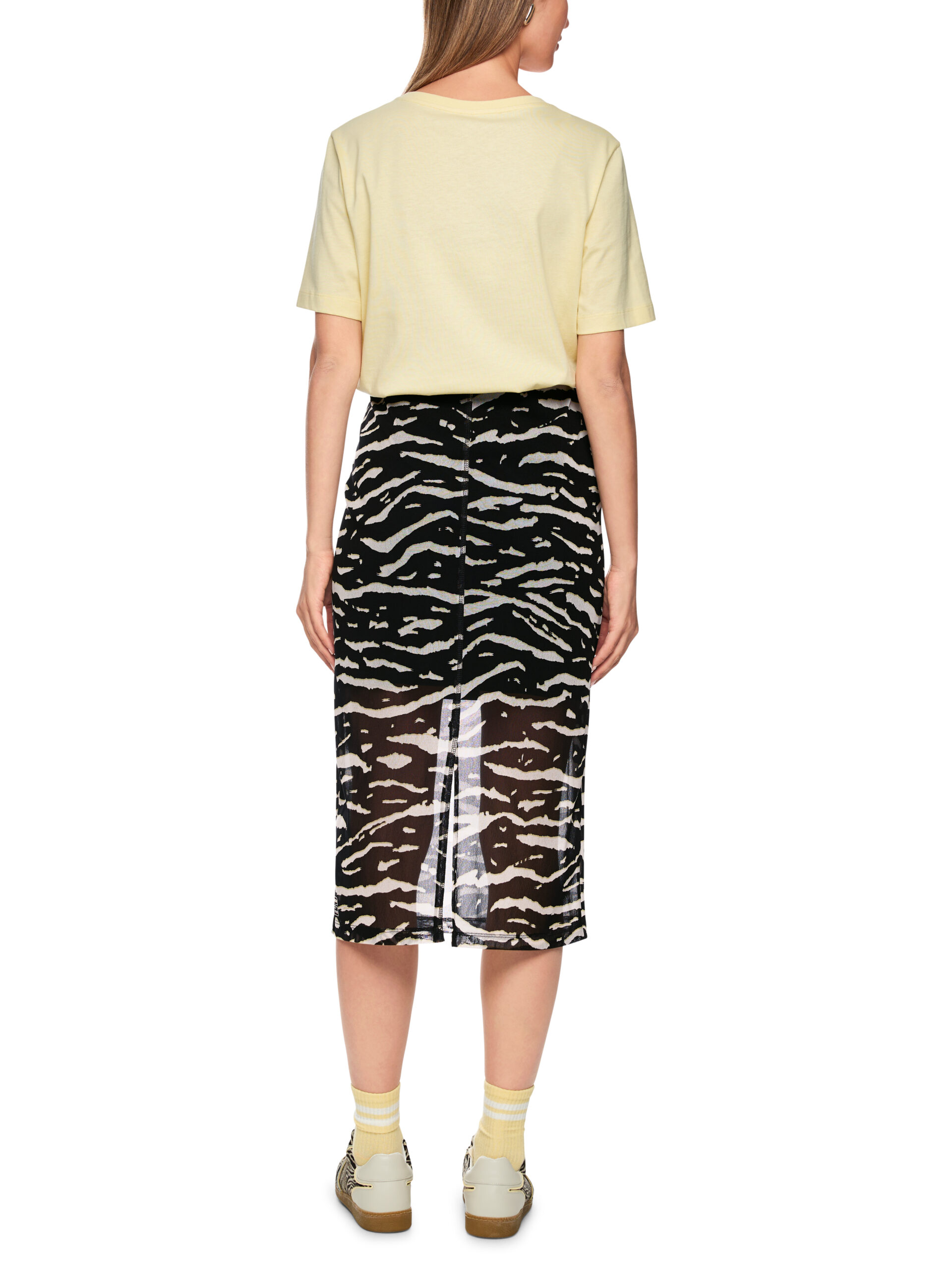 Marc Cain Meshrock mit Animal Print – Bild 3