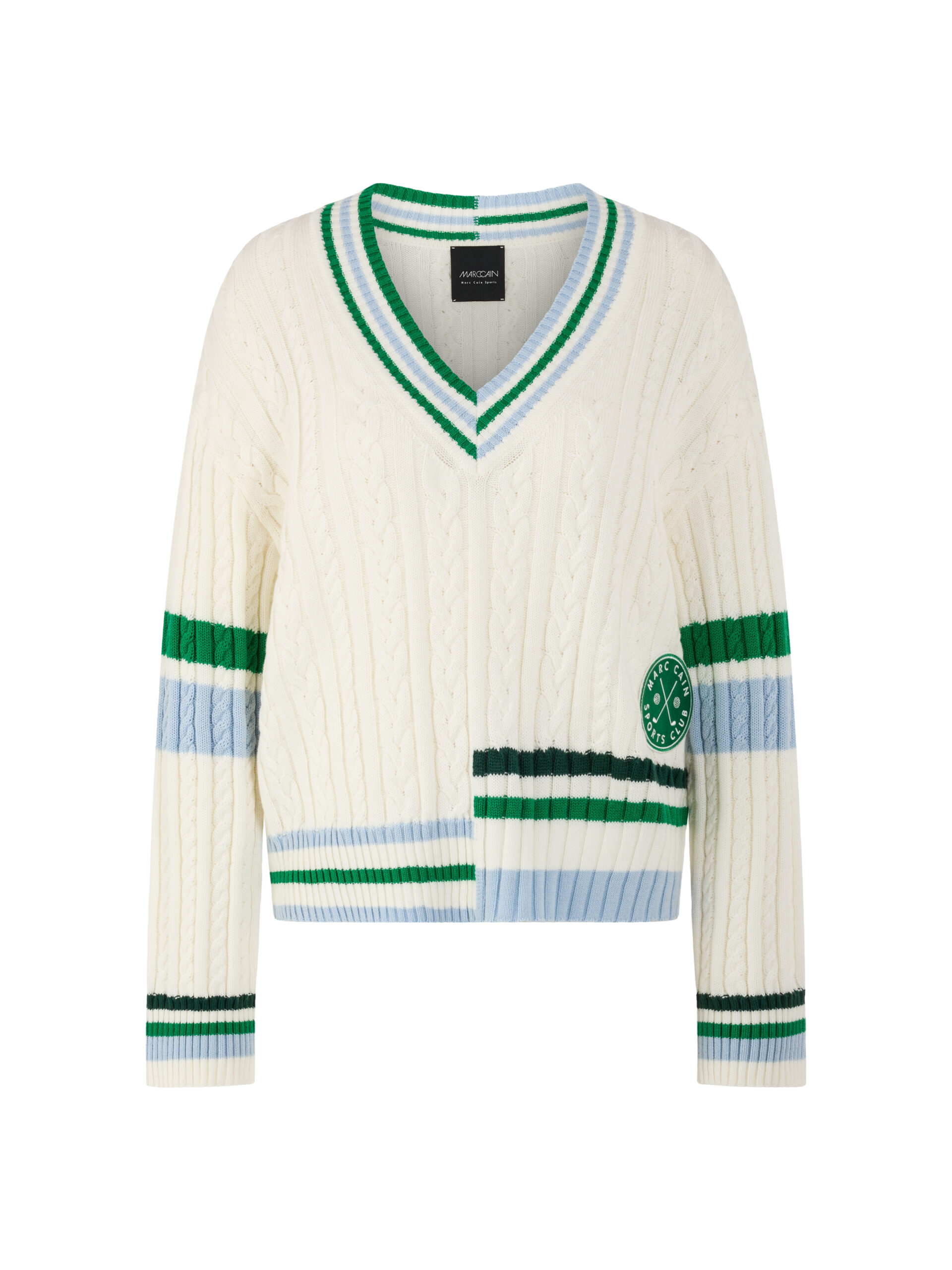 Marc Cain Ringel-Zopfpullover "Rethink Together"